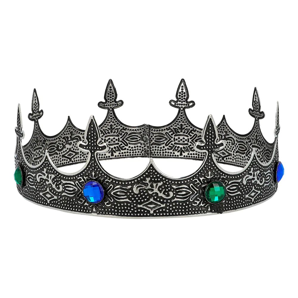 Kongekrone Sølv i Metal