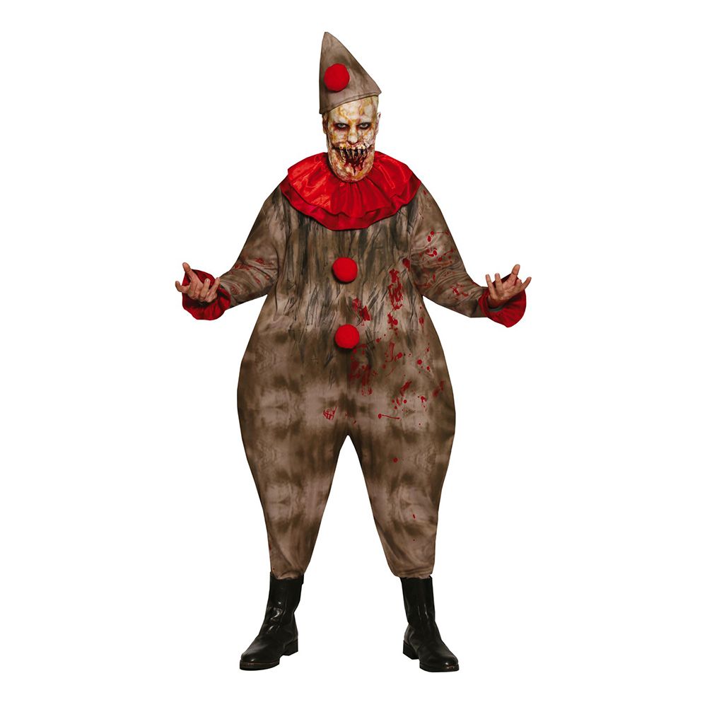 Kuslig Clown Maskeraddräkt