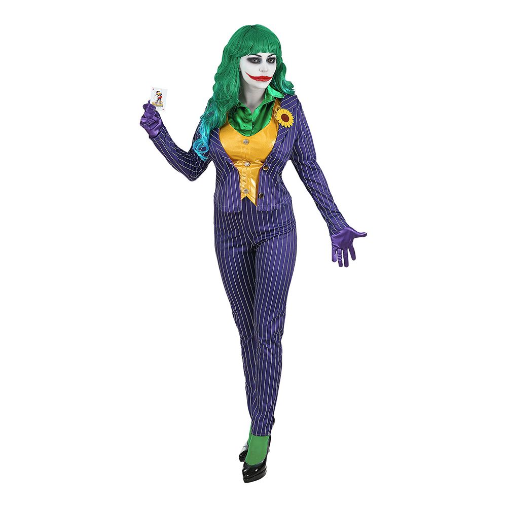 Kvinnelig Joker Kostyme