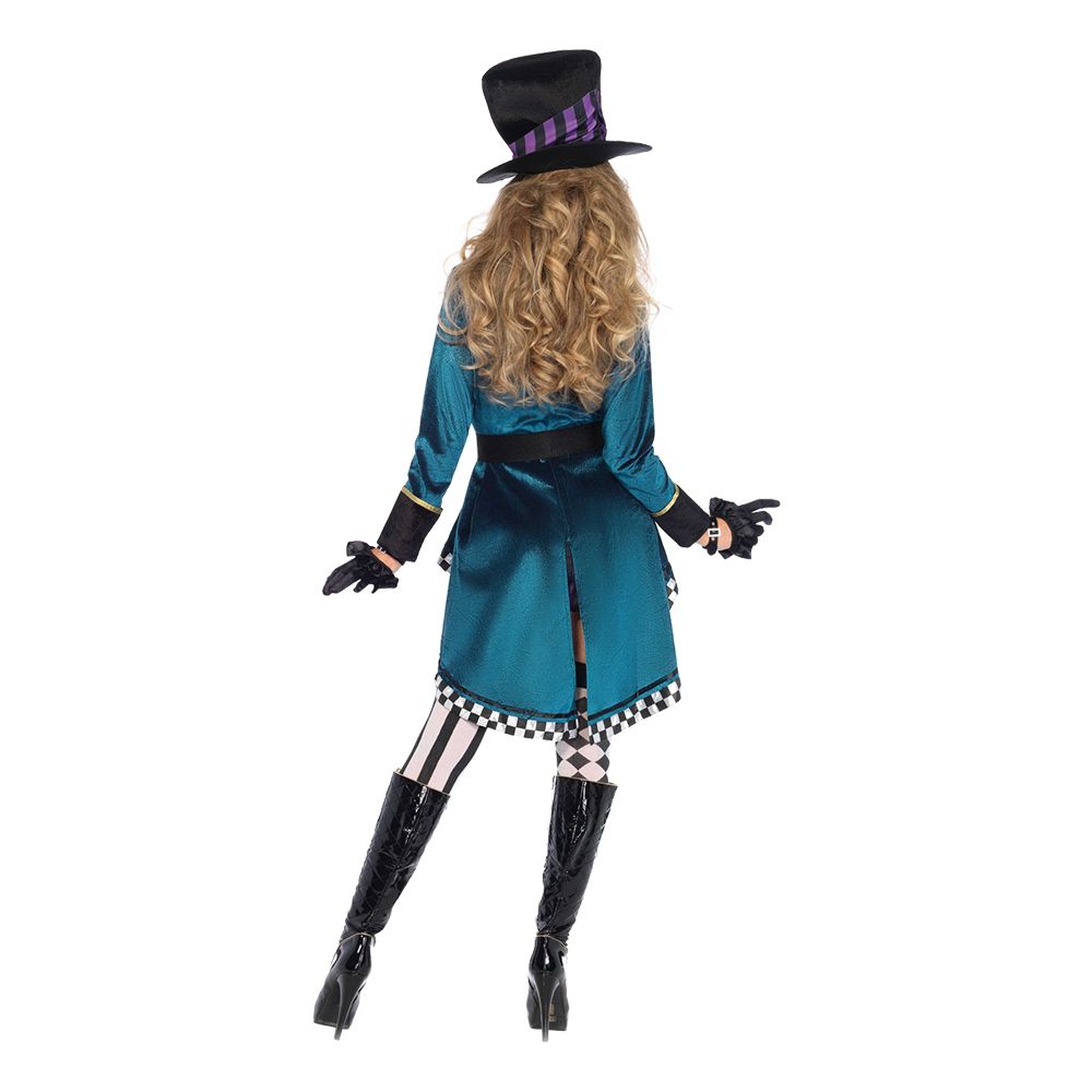 Kvindelig Mad Hatter Kostume Deluxe