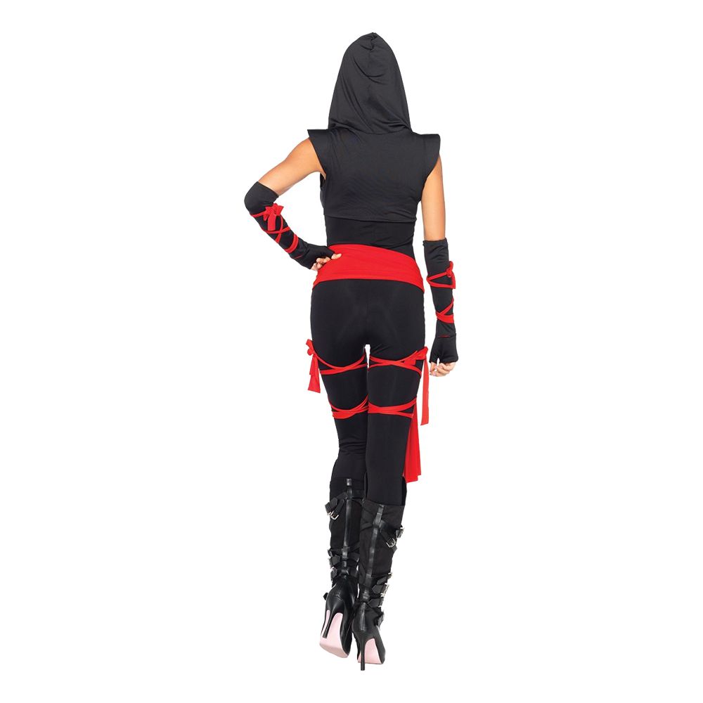 Kvindelig Ninja Kostume Deluxe