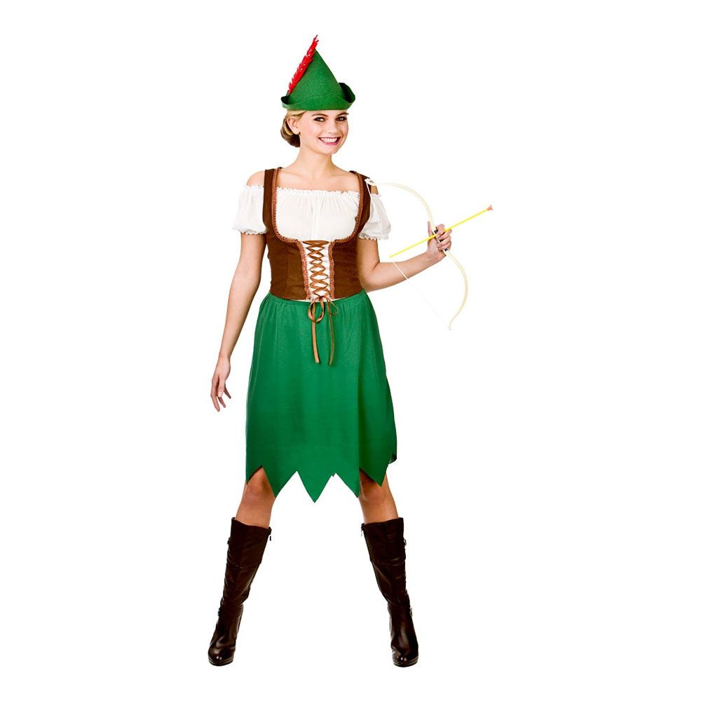 Kvinnelig Robin Hood Drakt