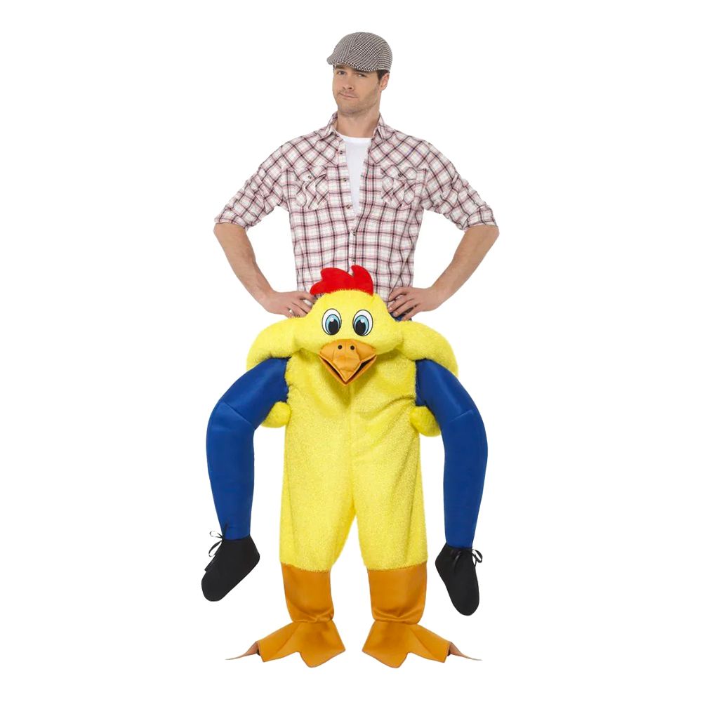 Kyckling Piggyback Maskeraddräkt