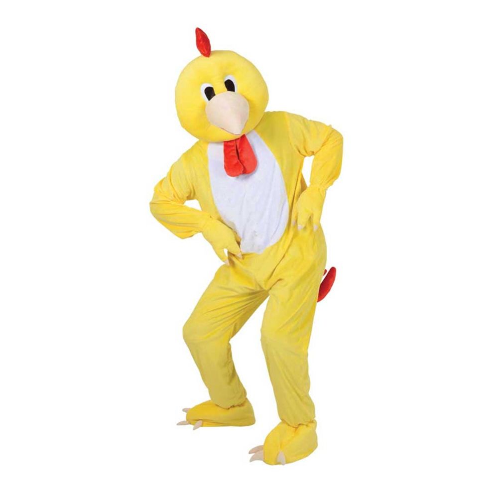 Kyllingmaskot Kostyme