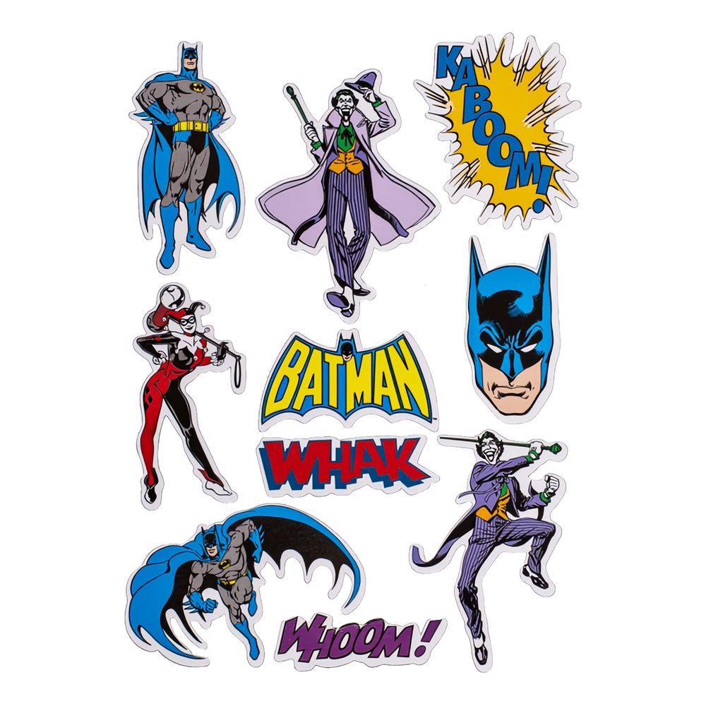 Kylskåpsmagneter Batman Retro