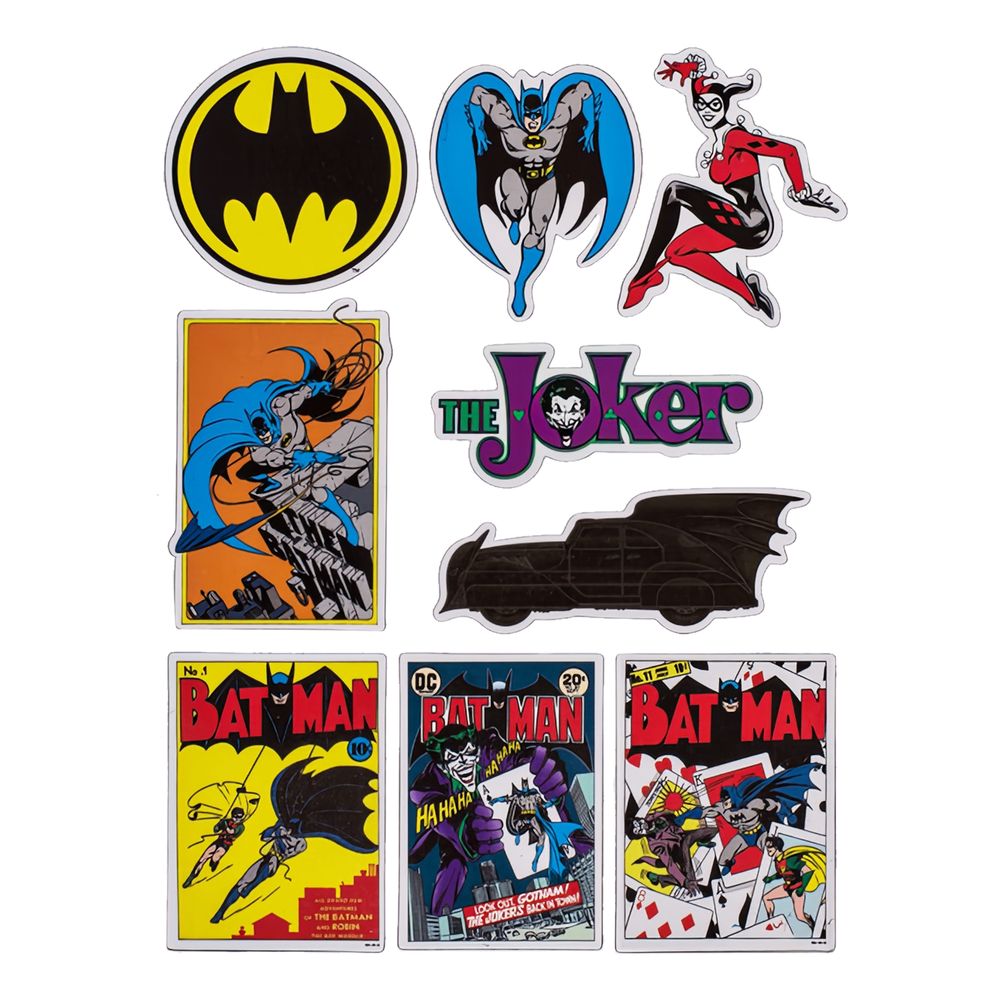 Kylskåpsmagneter Batman Retro
