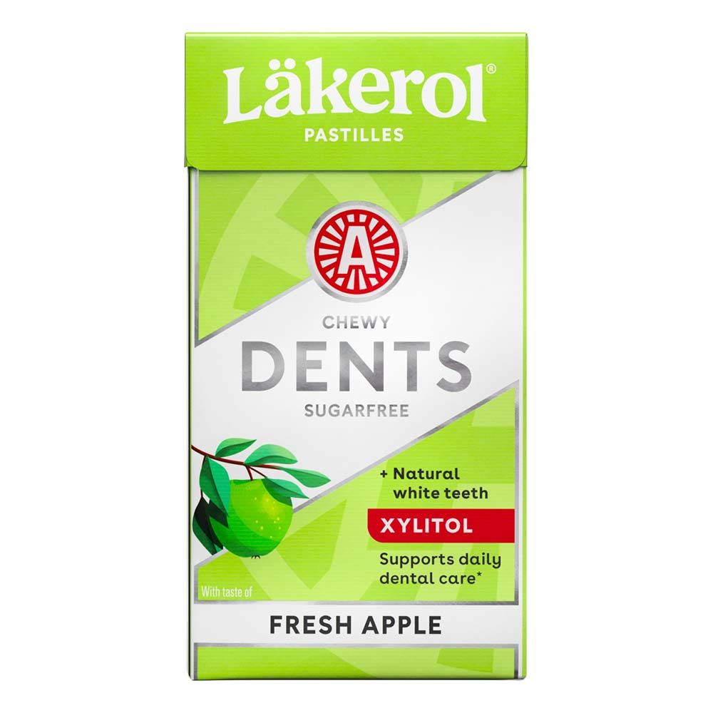 Läkerol Chewy Dents Fresh Apple Rasia