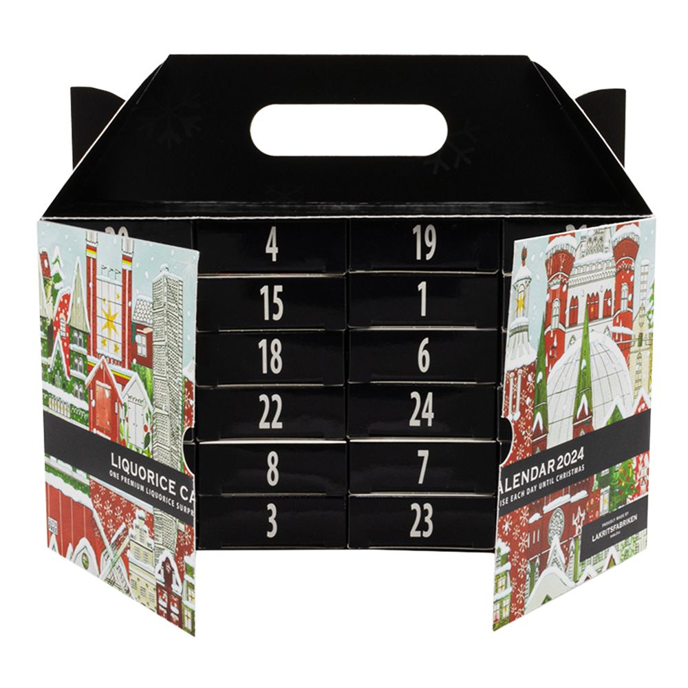 Lakritsfabriken Joulukalenteri Liquorice Calendar 2024