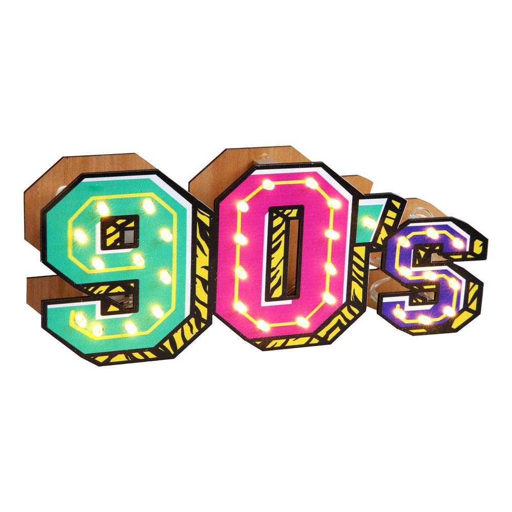 LED-Lampe 90's Party