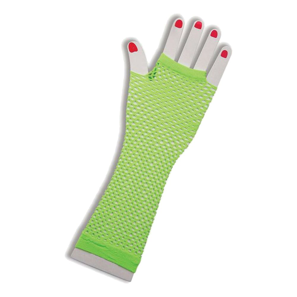 Pitkät UV Neon Verkkohanskat
