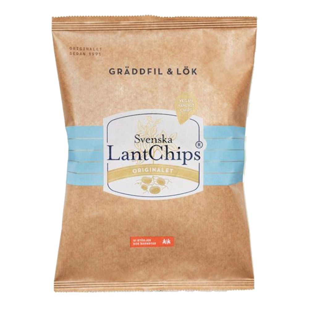 Lantchips Sour Cream & Løg