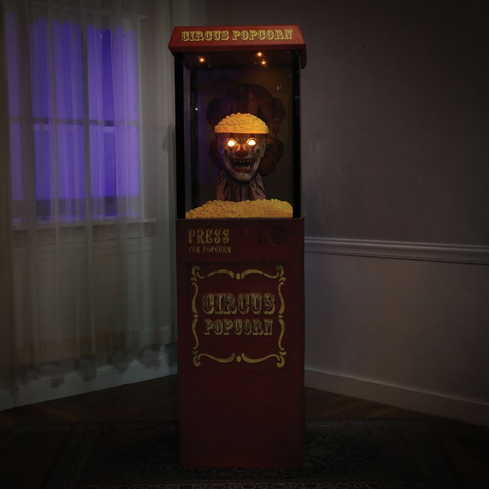 Läskiklovni Popcornkoneessa Animoitu Rekvisiitta
