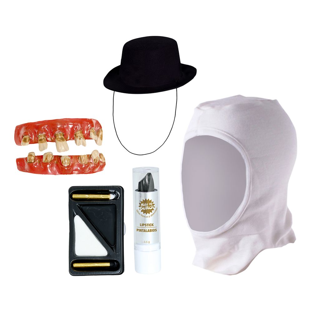 Uhyggeligt Klovn Kit med Makeup