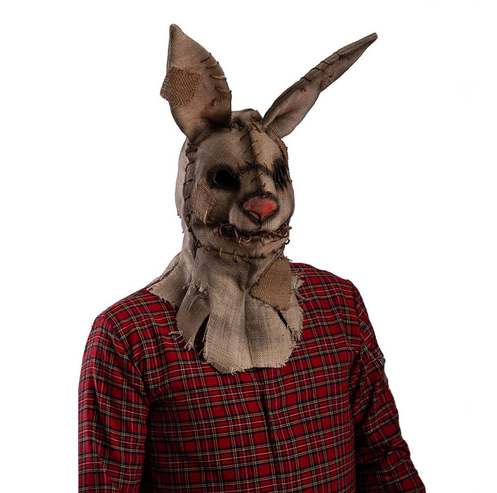 Läskig Kaninmask i Jute