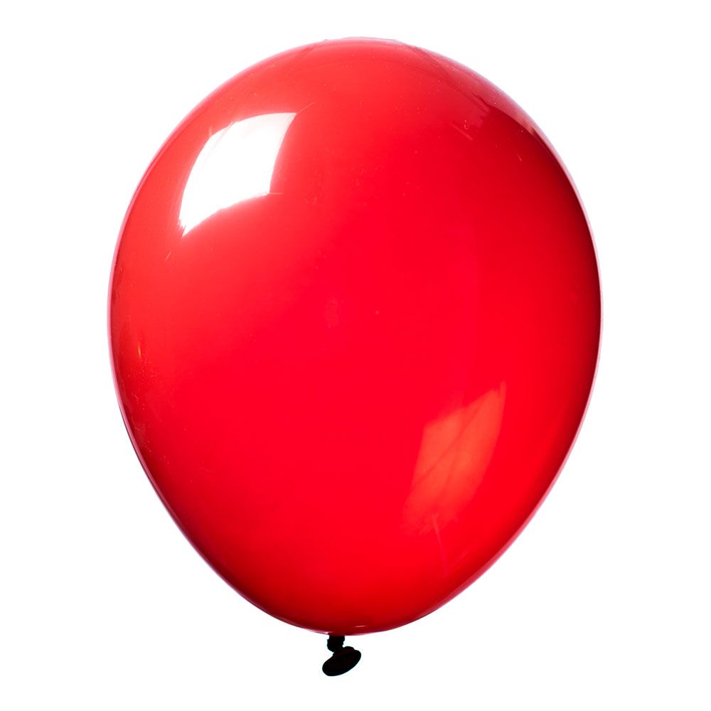 Latexballong Crystal Rød