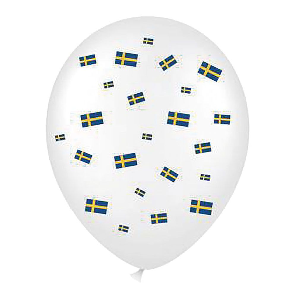 Ballonger Svenske Flagg