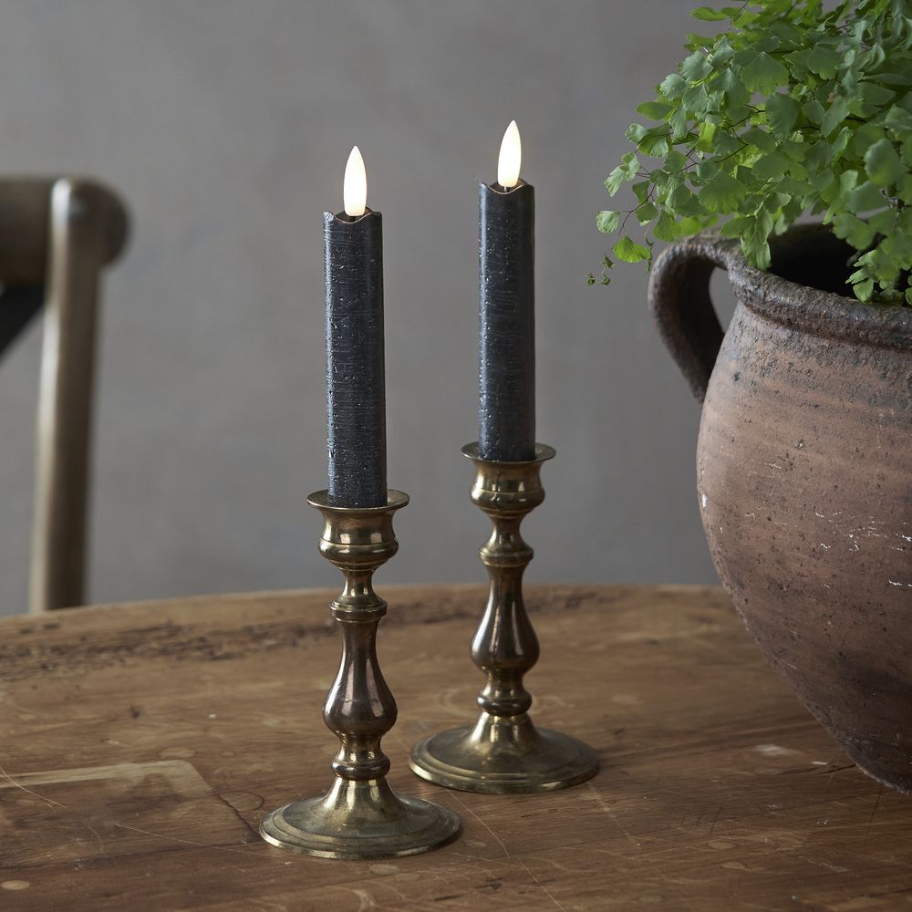 LED Antiklys Korte Rustic Sort
