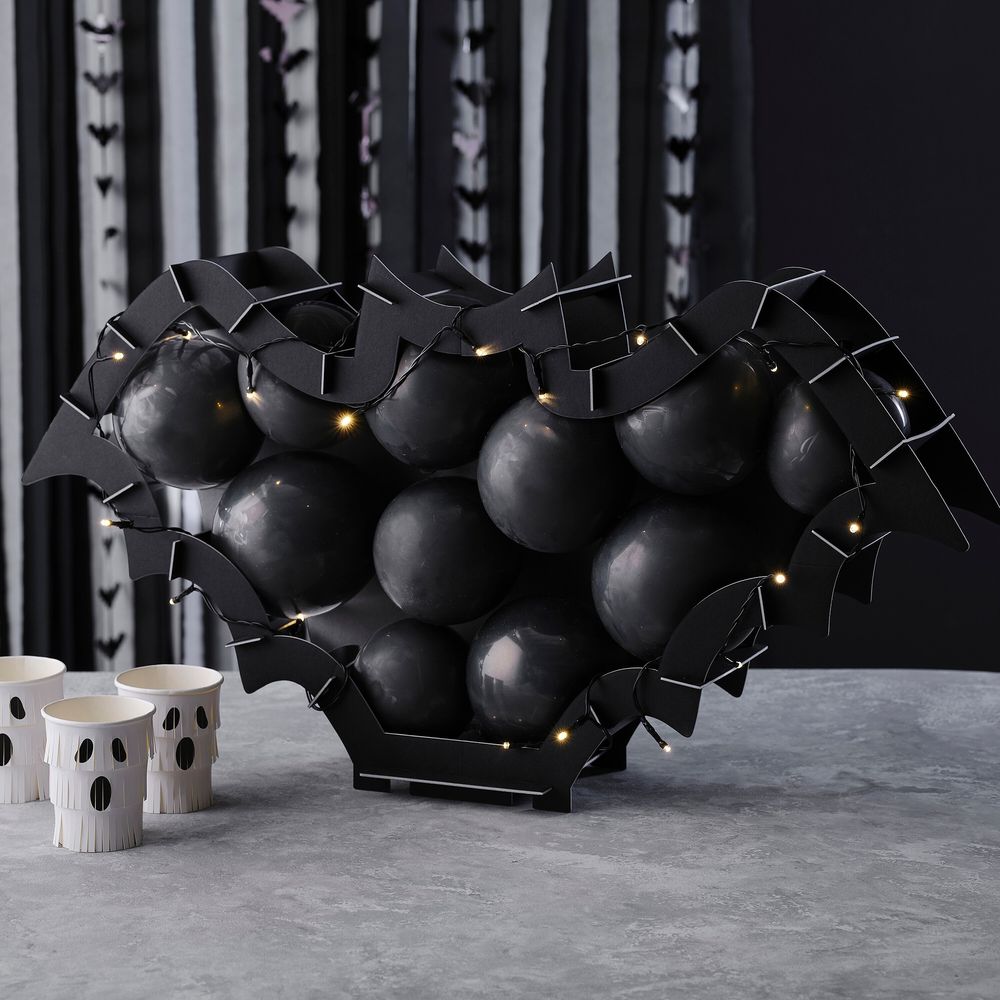 LED Ballonæske Flagermus Sæt