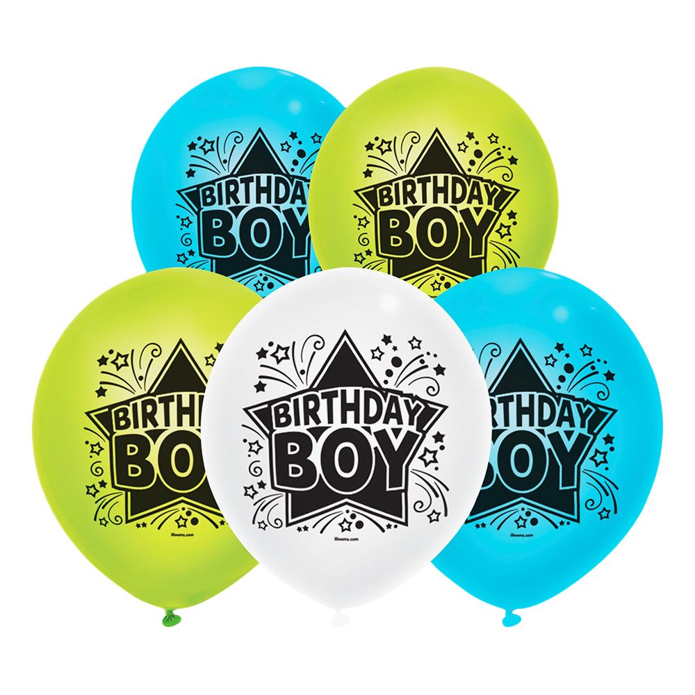 LED-Ilmapallot Birthday Boy