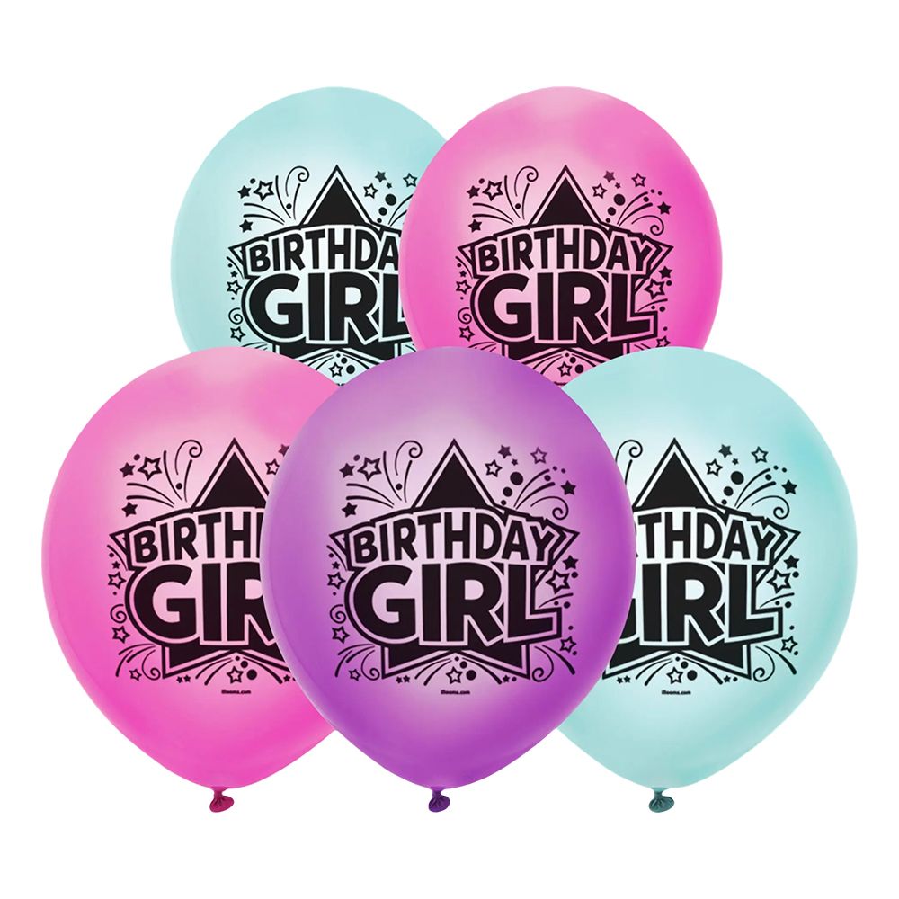 LED-ballonger Birthday Girl