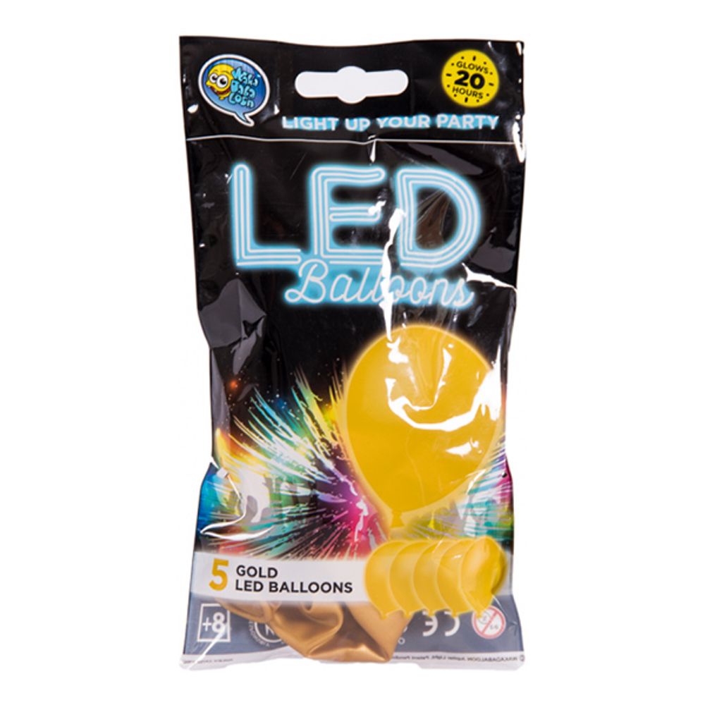 LED-Ballonger Guld