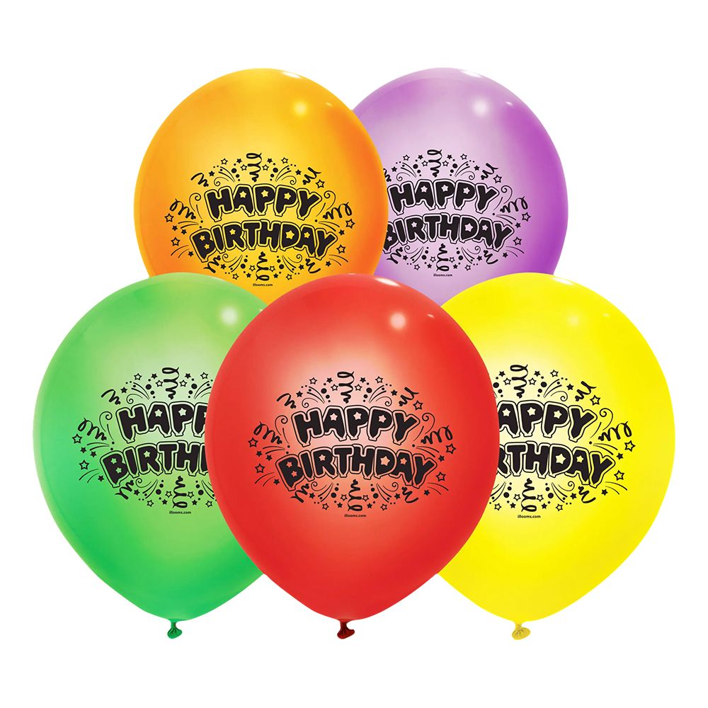 LED-Ballonger Happy Birthday