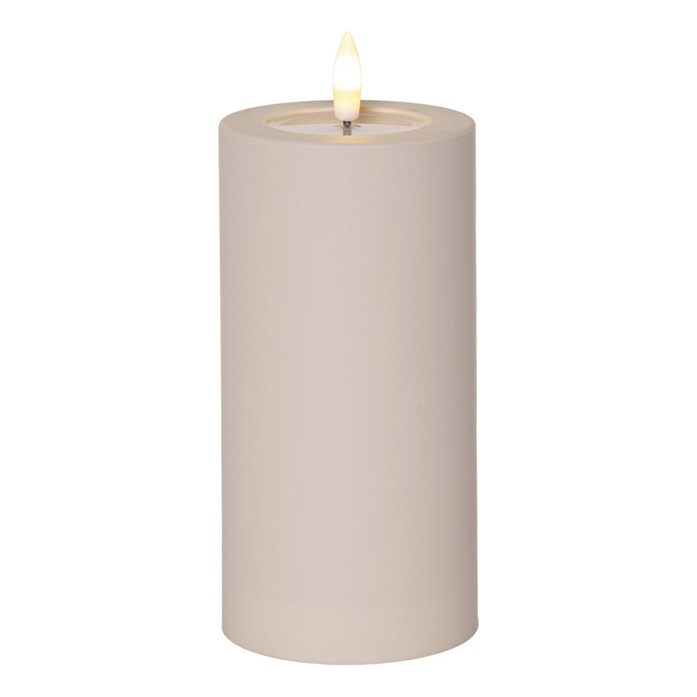LED Bloklys Soft Beige