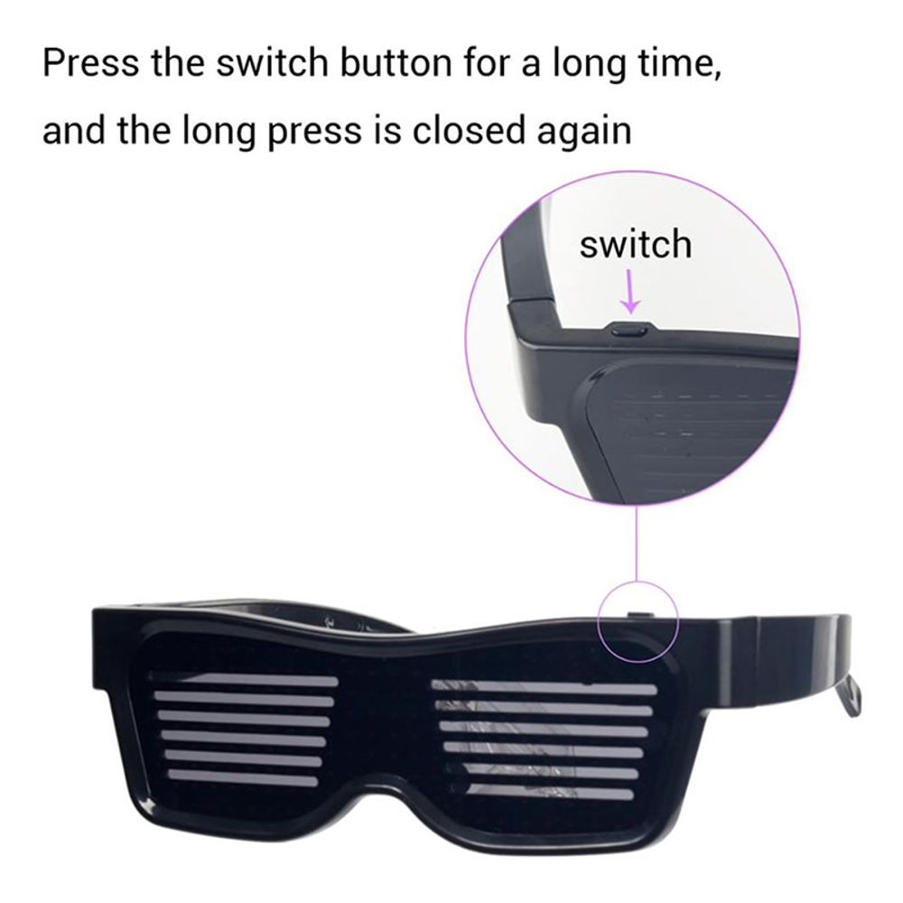 LED Bluetooth Silmälasit