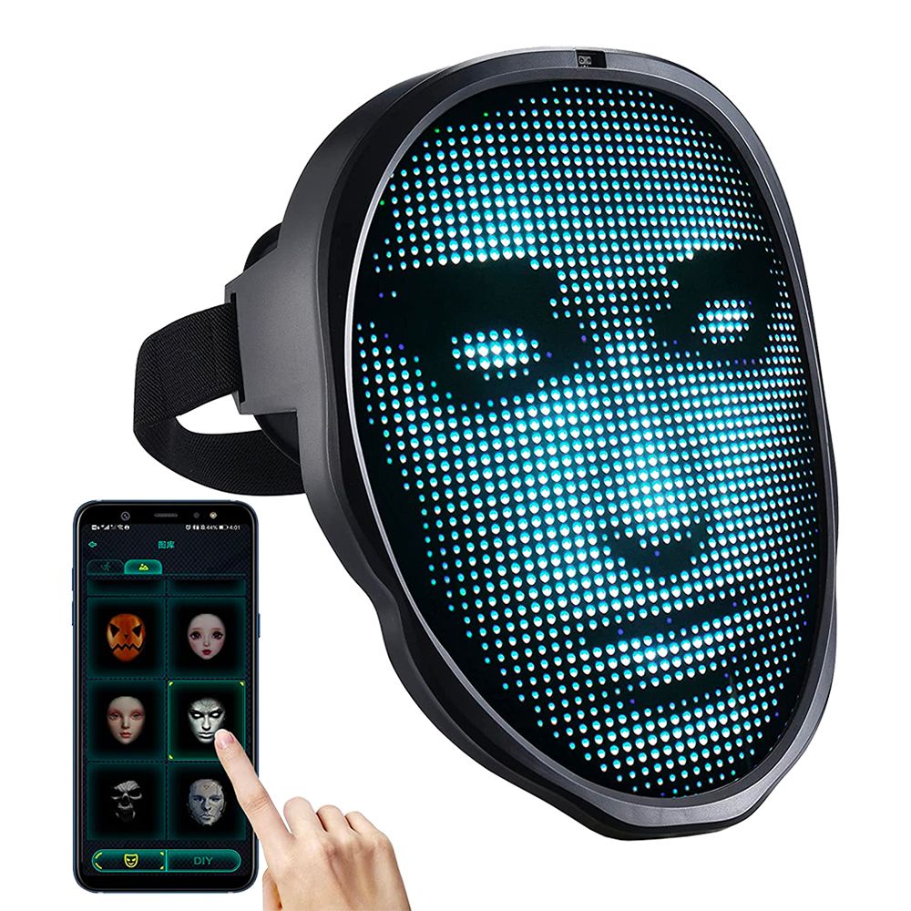 LED Bluetooth Maske