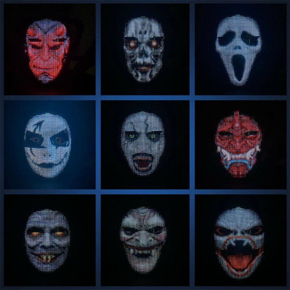 LED Bluetooth Maske