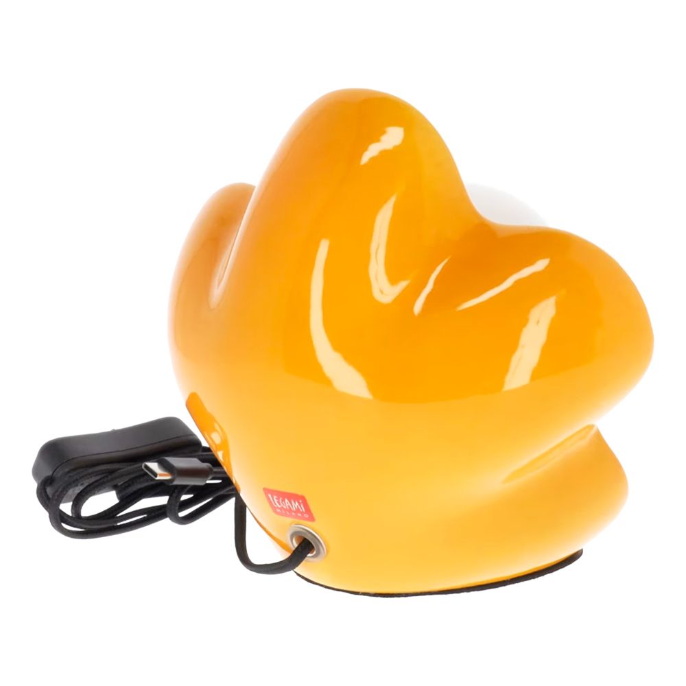 LED Bordlampe Flower Power Shiny Orange