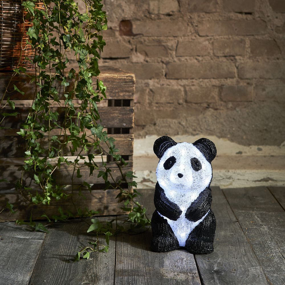 LED Dekorationsfigur Panda
