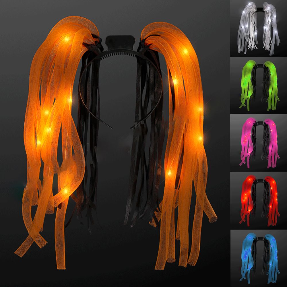 LED Hodebøyle med Dreadlocks