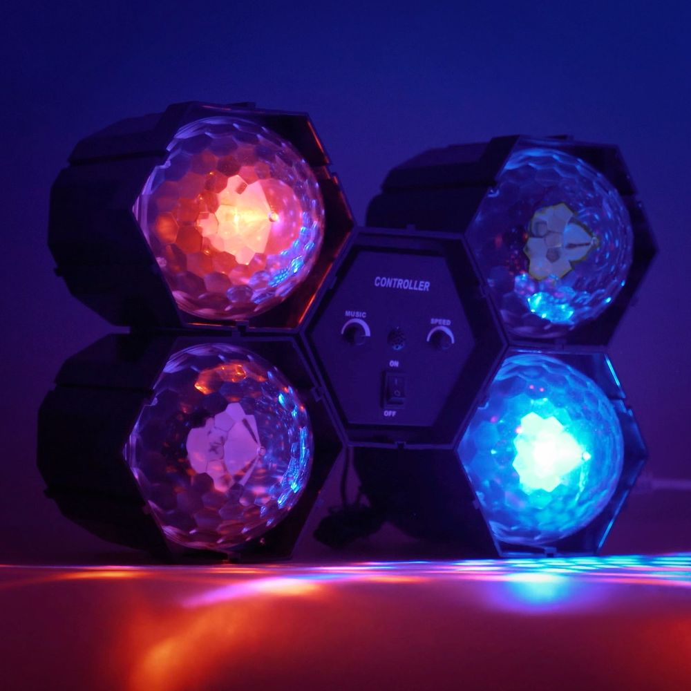 LED Discovalaistus Diamond Light