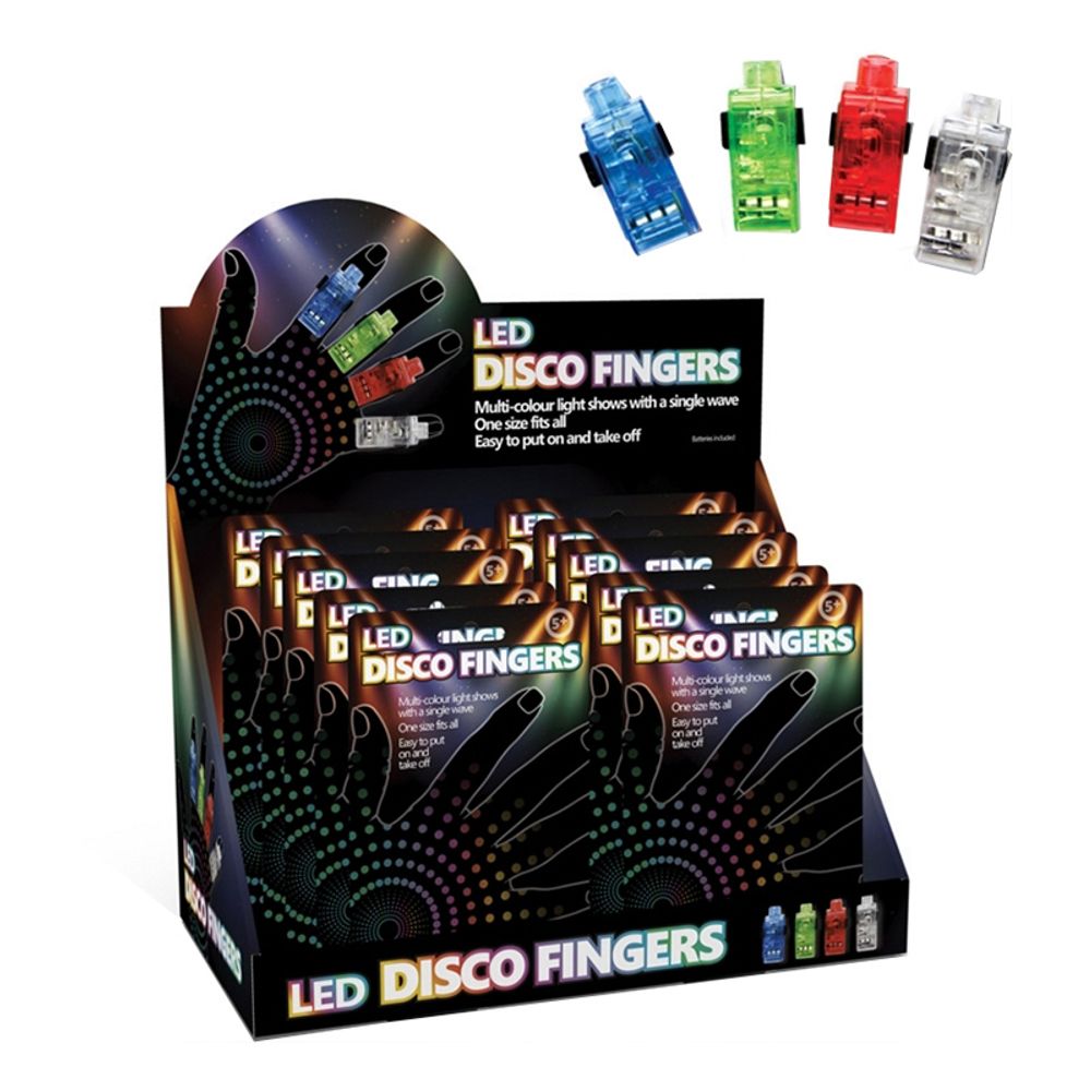 LED Diskofingre