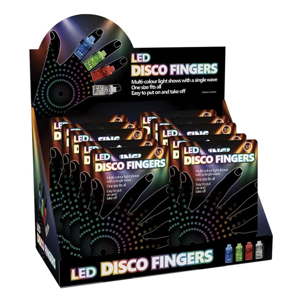 LED Diskofingre