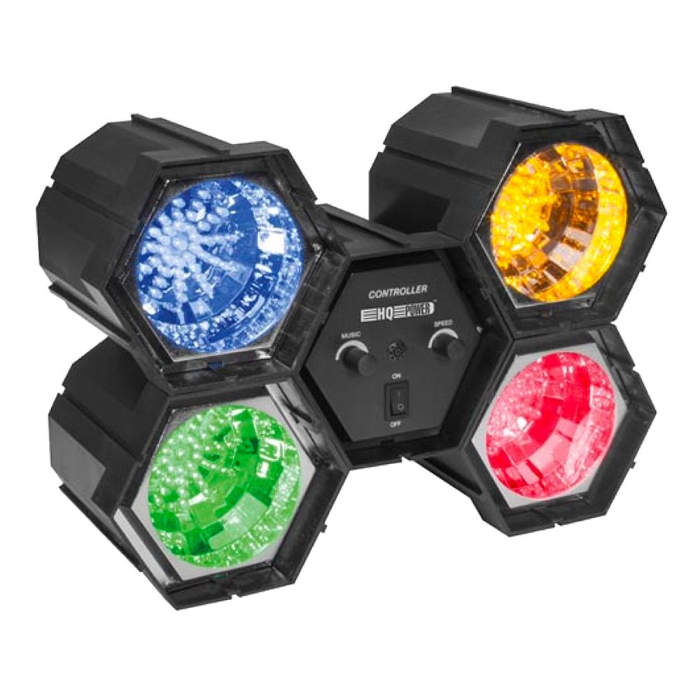 LED Discolampe 4-Moduler