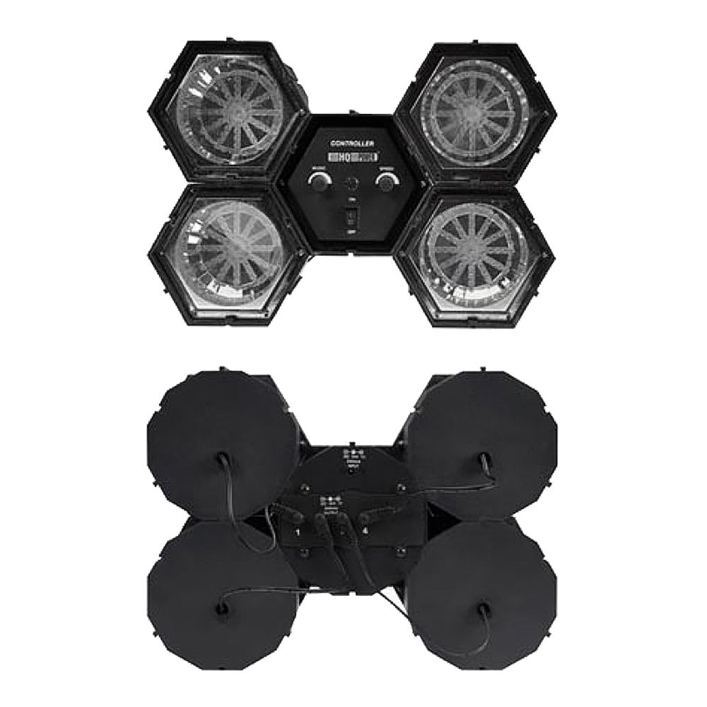 LED Discolampe 4-Moduler