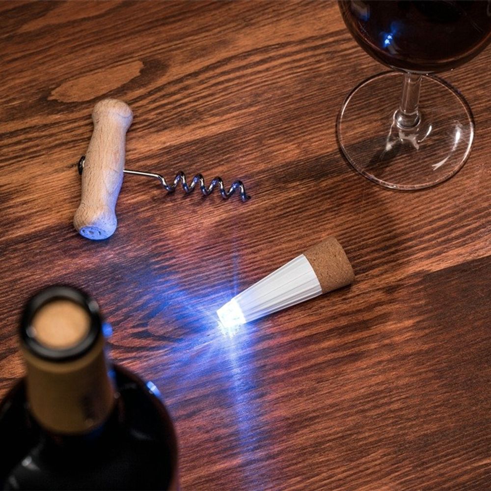 LED Flaskstopp med USB