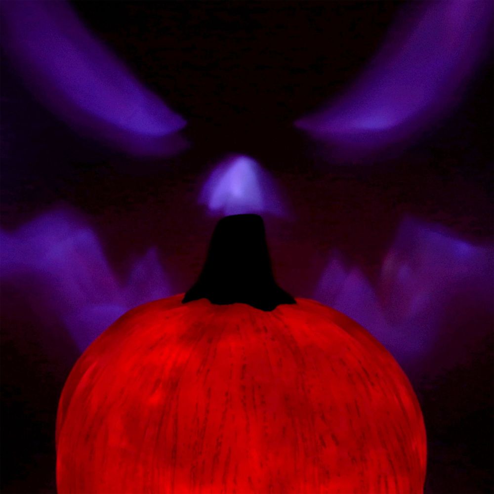 LED halloween-græskar med lydprop