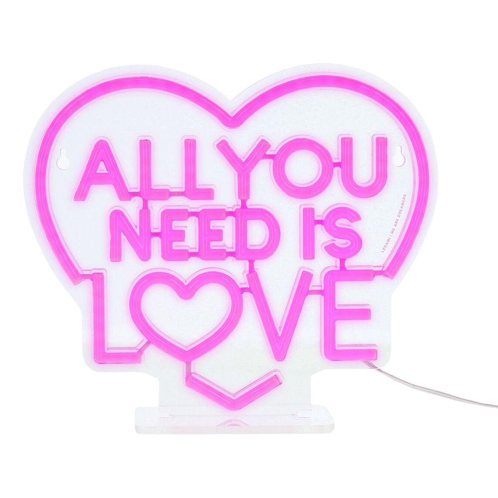 LED-lampe All You Need is Love