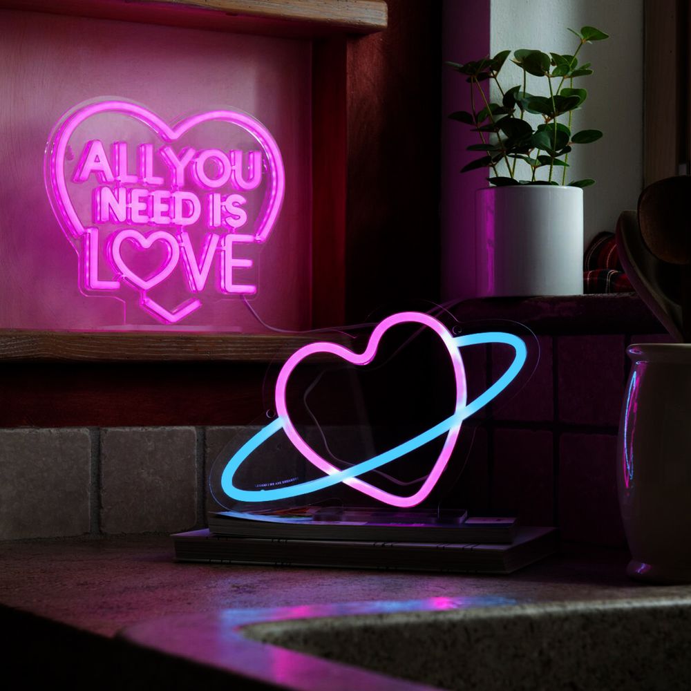 LED-lampe All You Need is Love
