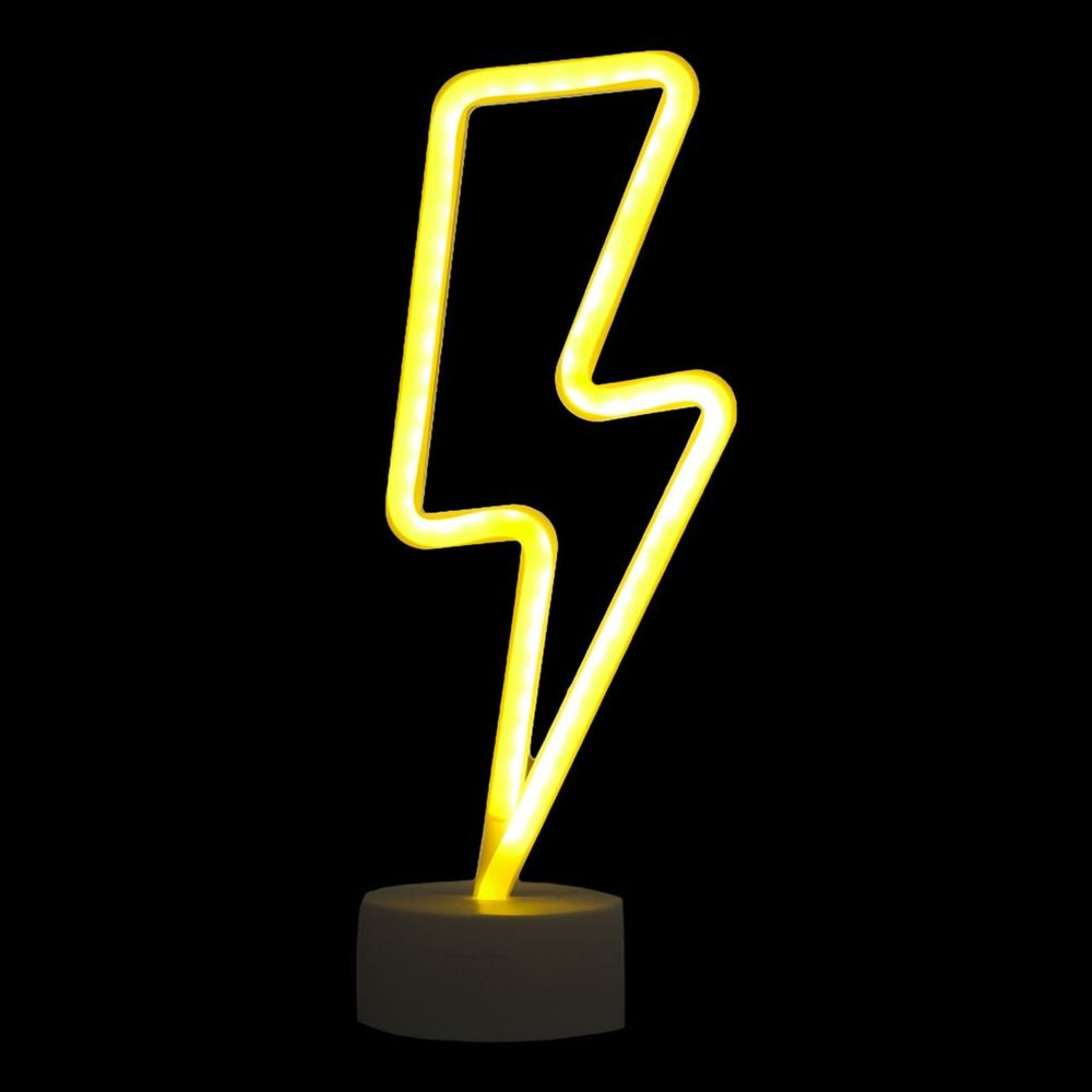LED-lampe Lyn med neon-effekt