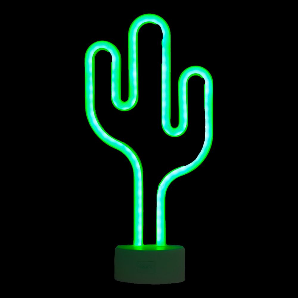 LED-Lampe Kaktus med Neon-effekt