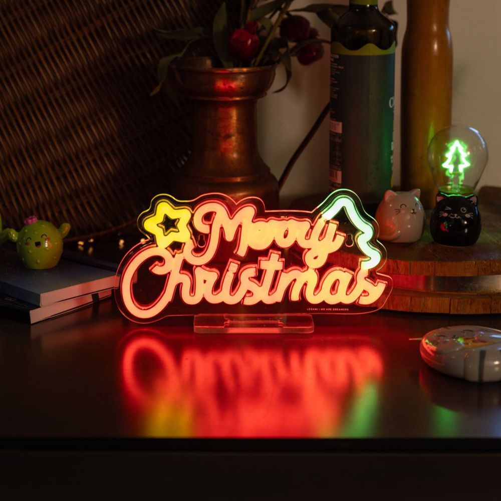 LED-lampe Merry Christmas