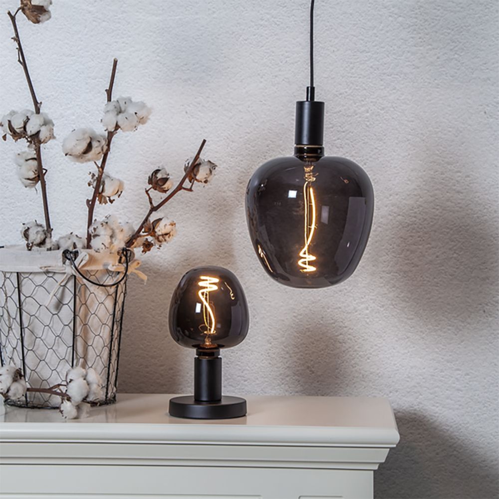 LED-Lampa Apple Mörk