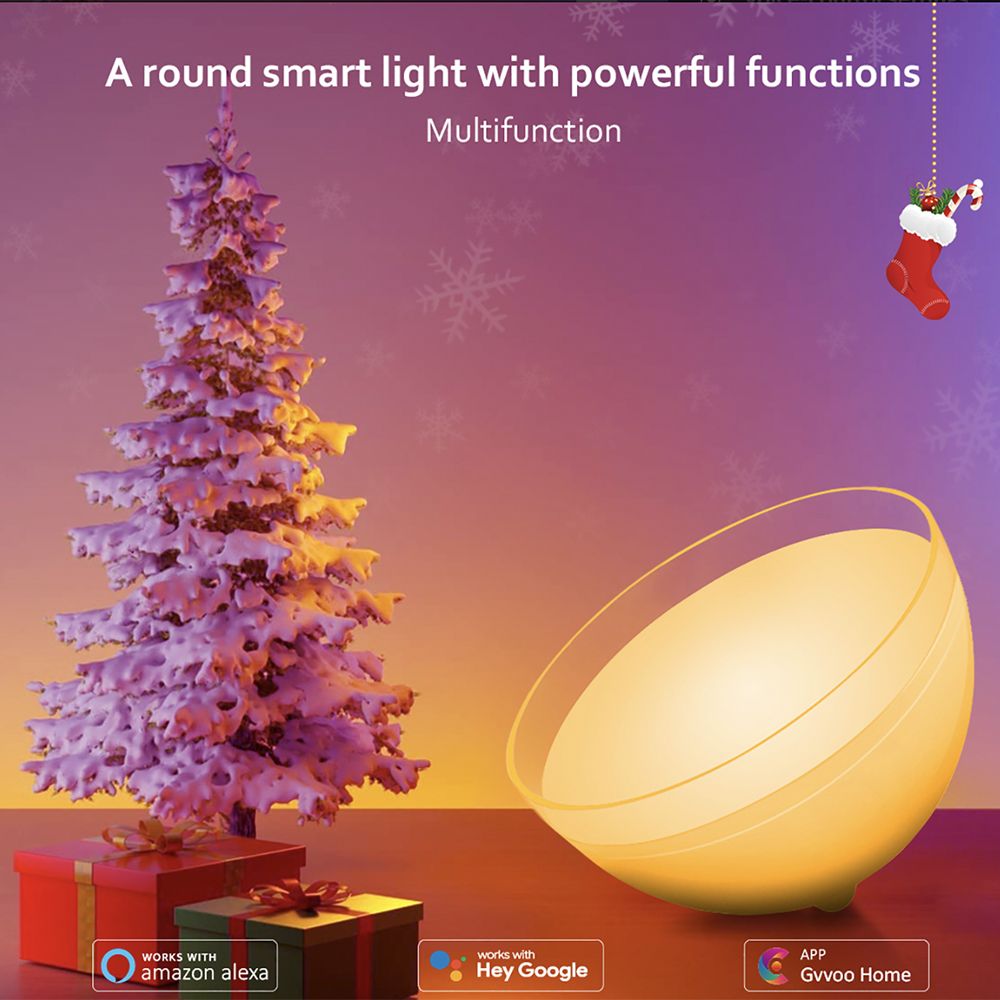 LED-Lampa Rund WiFi