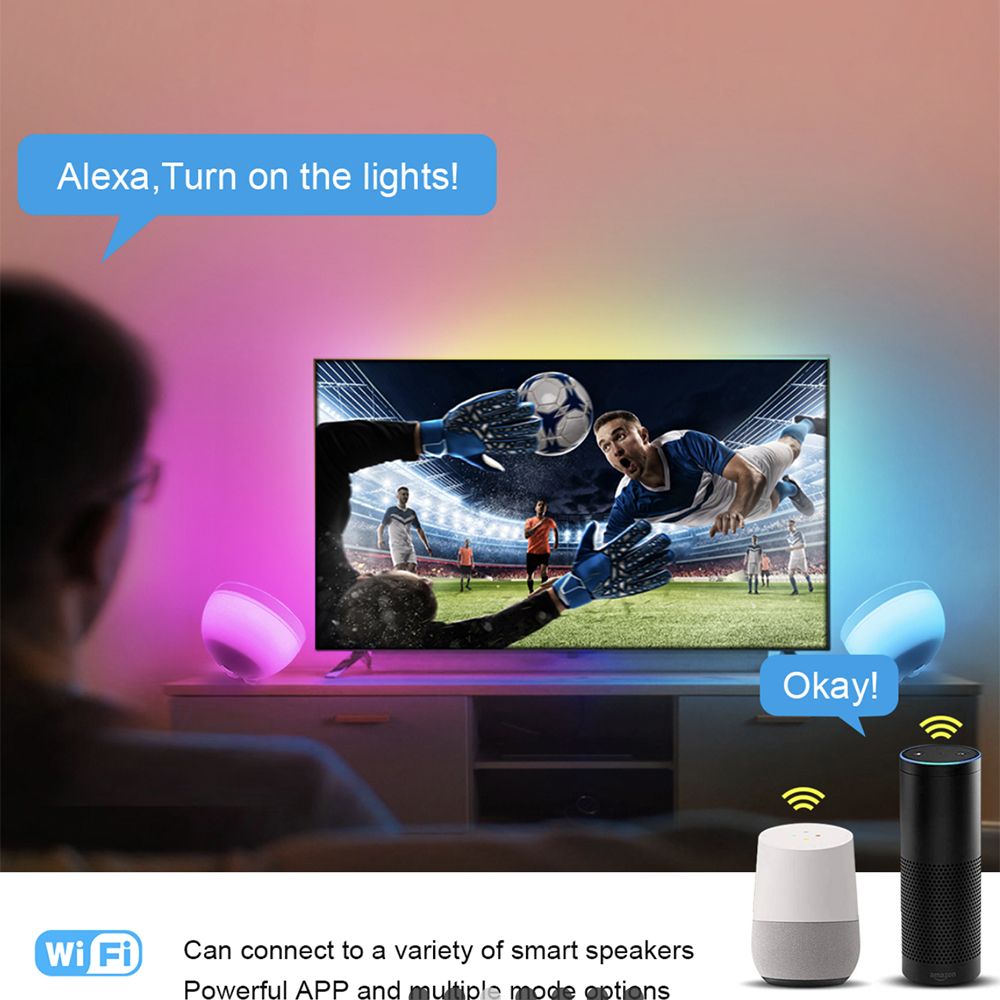 LED-Lampa Rund WiFi
