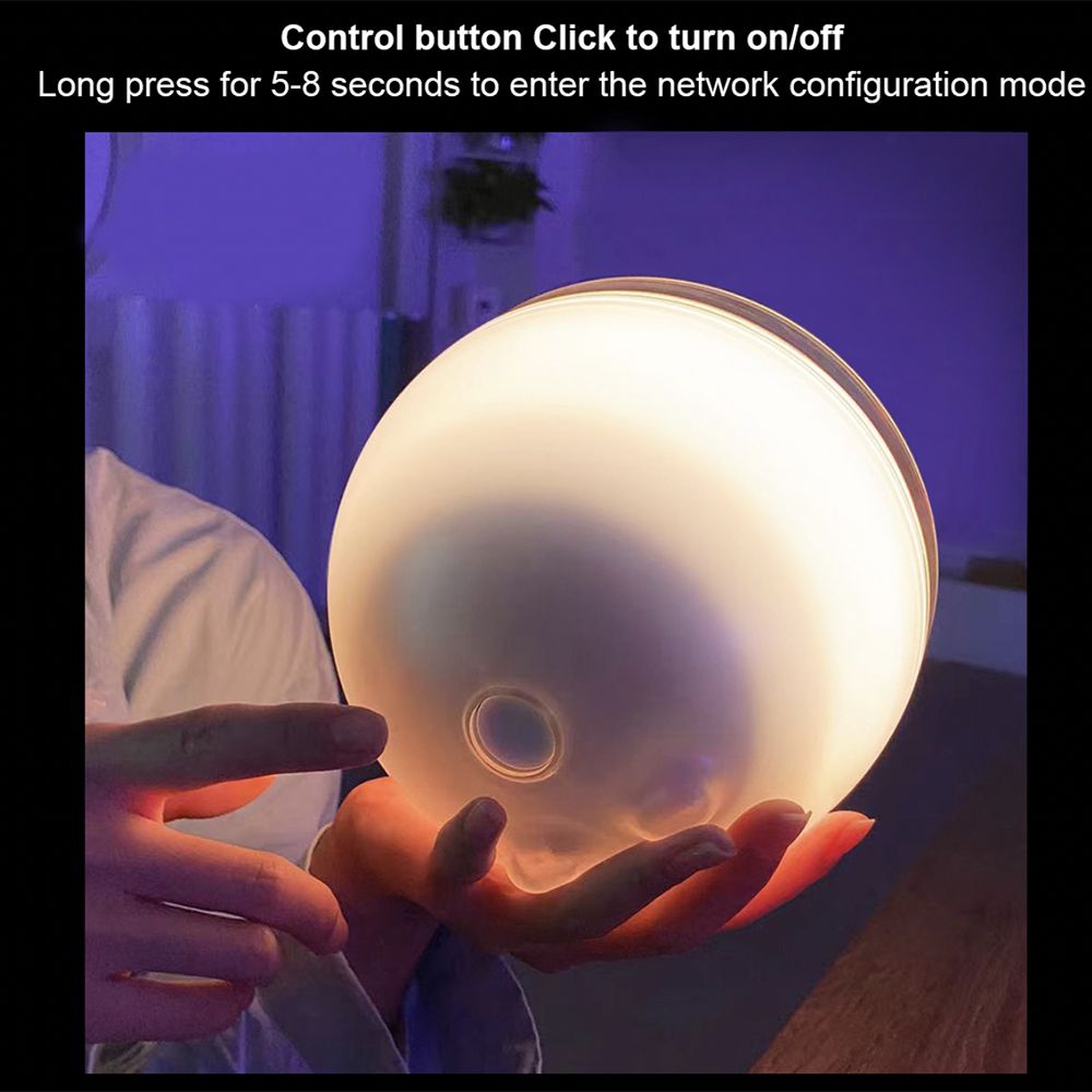 LED-Lampa Rund WiFi