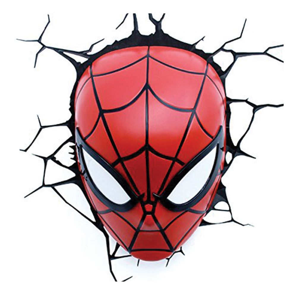 Spiderman 3D Vägglampa